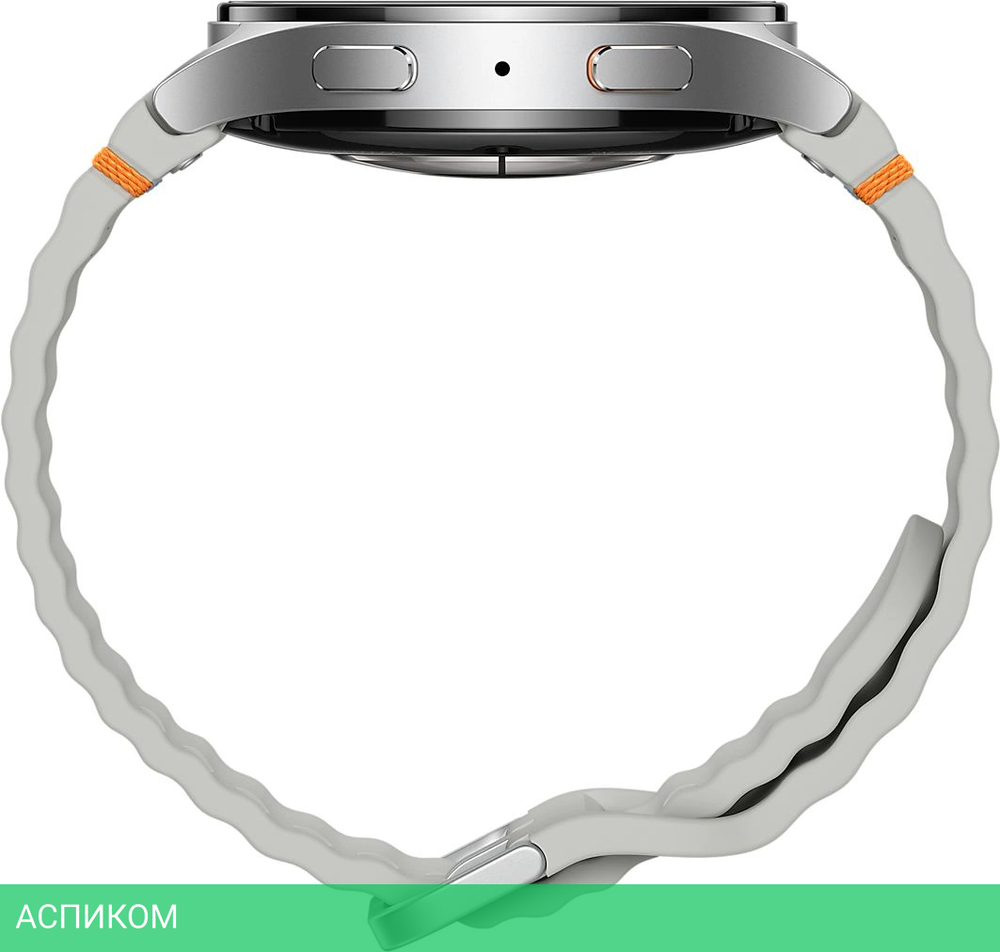 Умные часы Samsung Galaxy Watch 7 LTE 44мм 1.5" Super AMOLED серебристый (SM-L315FZSACAU)