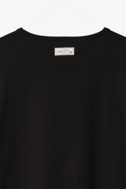 ZARA X WILLY CHAVARRIA ОДНОТОННАЯ ФУТБОЛКА, ЧЕРНЫЙ