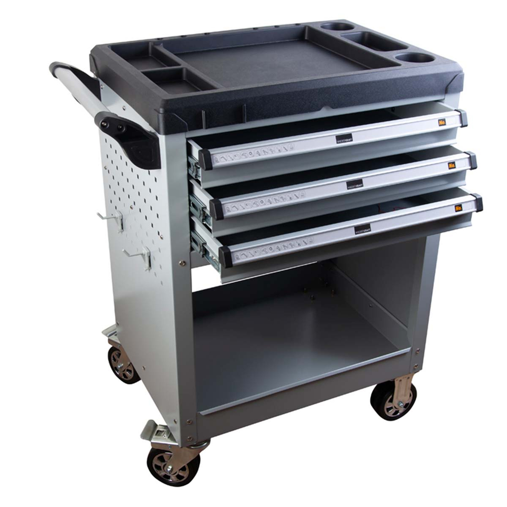 WDK-713 Тележка инструментальная открытая, 3 ящика