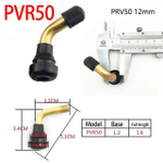 Вентиль ниппель изогнутый для бескамерной покрышки PVR50