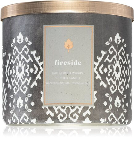 Bath & Body Works Fireside - ароматическая свеча /   411  g  / GTIN 667555052733