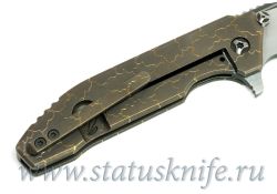 Нож Peter Rassenti Snafu Integral with Tuxedo Damascusфотография - 5