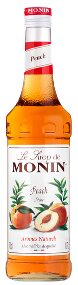 Sirop MONIN L&#39;Artiste &quot;Peach&quot; 250 ml