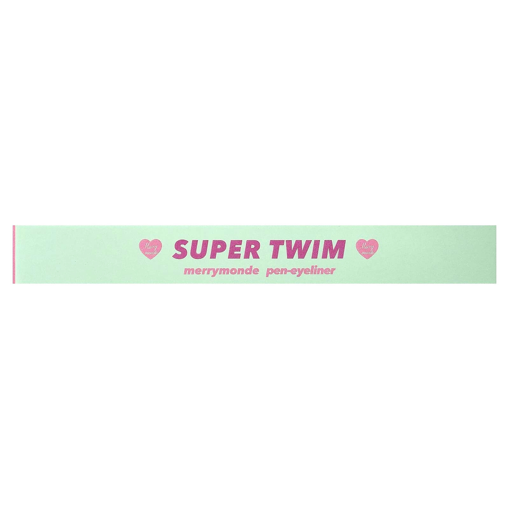 Merrymonde, Super Twim, подводка для глаз, 04 розово-розовый, 0,5 мл (0,02 жидк. унции)