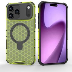 Прозрачный чехол Honeycomb Stand Case для iPhone 17 Pro Max