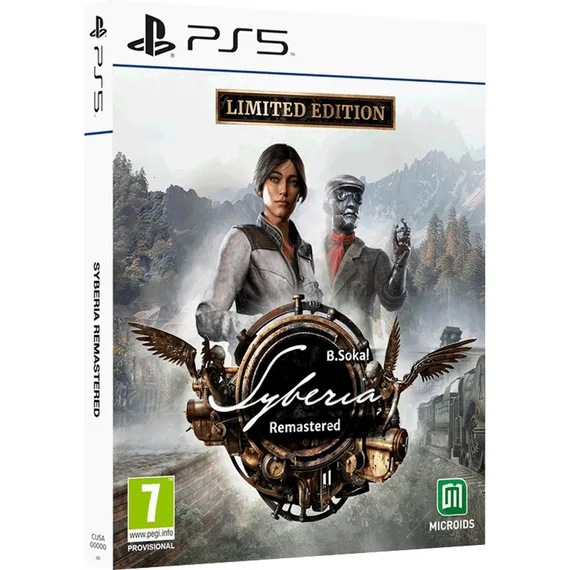 PS5 Syberia Remastered Limited Edition (Новый, Полностью на русском языке, PPSA-30140)