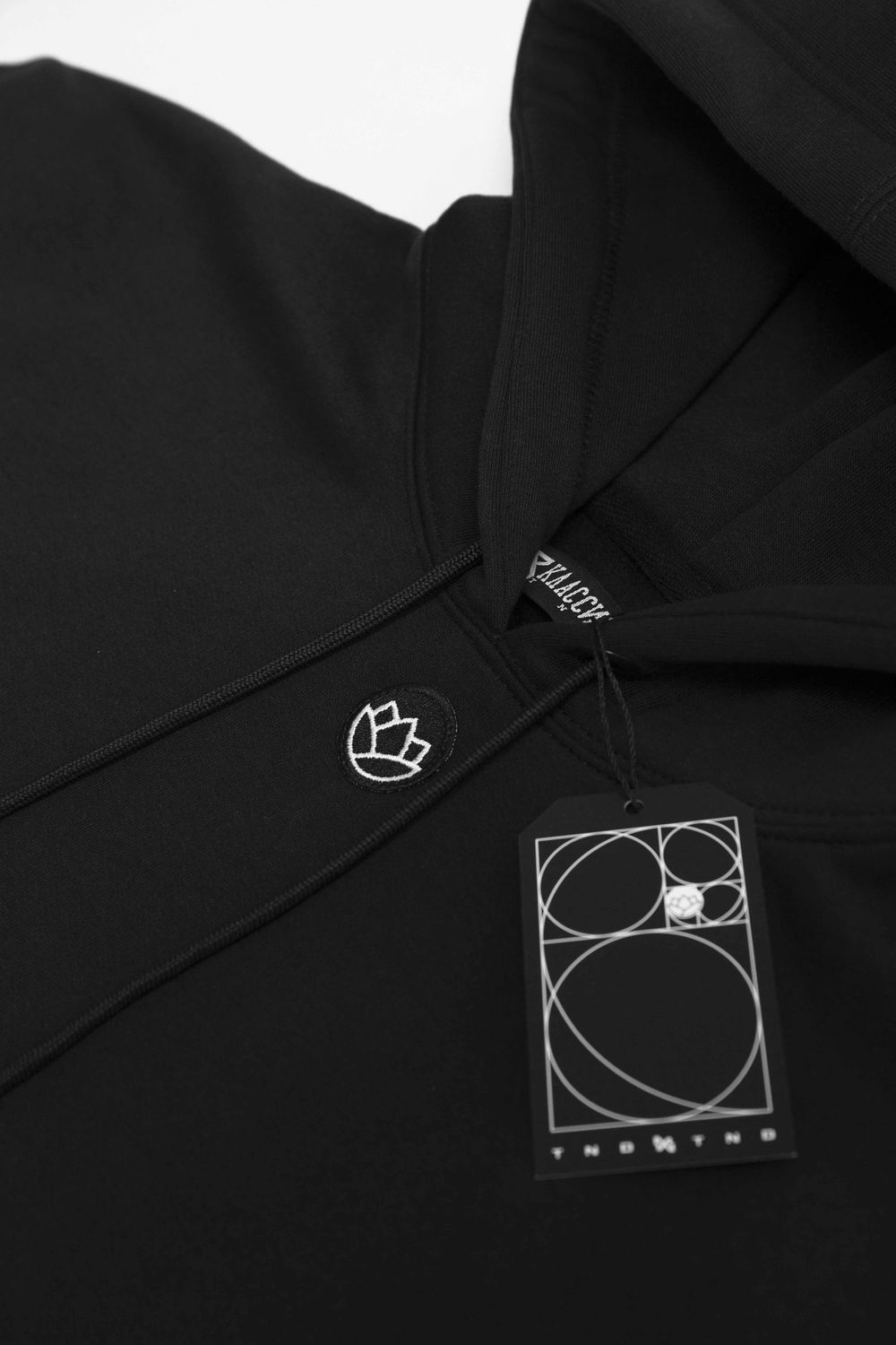 Худи TNDMTND FLOWER Черный