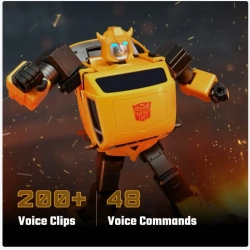 Робот-трансформер Robosen Transformers G1 Бамблби с голосовыми командами и программируемыми движениями