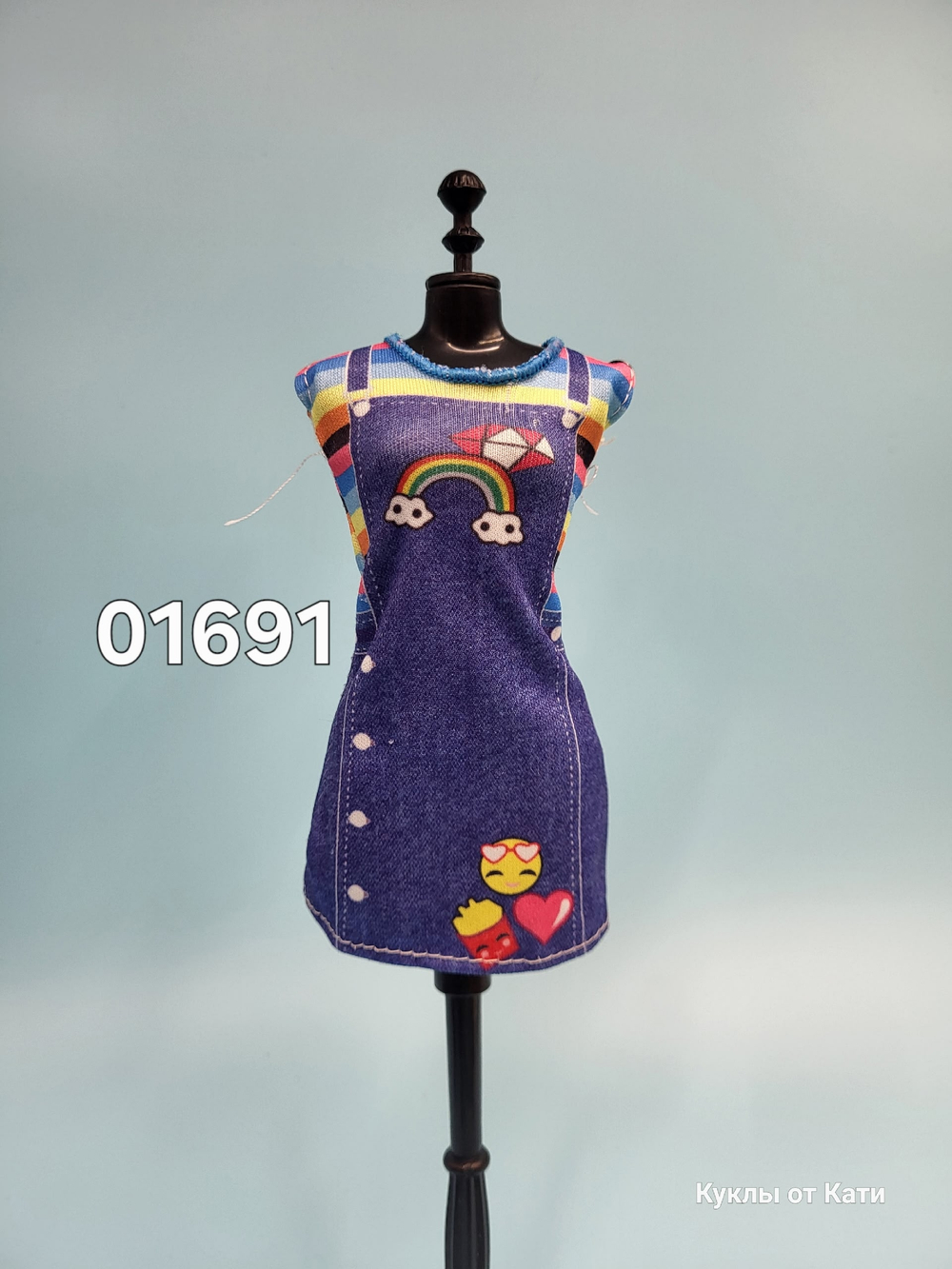 Одежда для куклы Барби платье 01691
