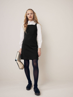 Сарафан школьный для девочки Next Q76-910, Черный