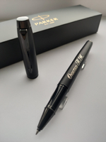 Ручка роллер Parker IM Achromatic Matt Black F