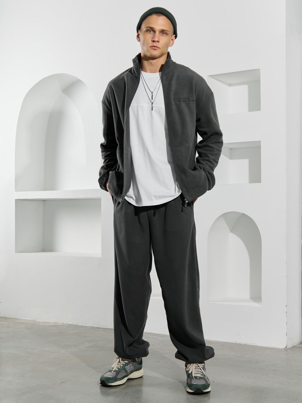 Толстовка мужская Алтай-1 Виотекс ГРАФИТОВЫЙ