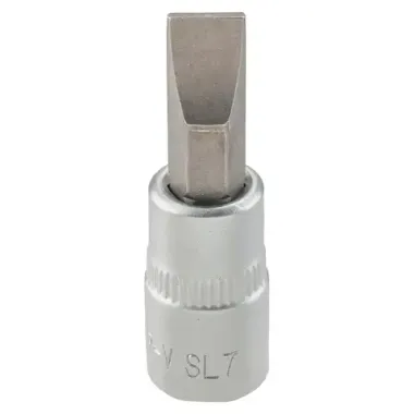 Головка-бита шлицевая 7мм, 1/4'' JCB JCB-3233207