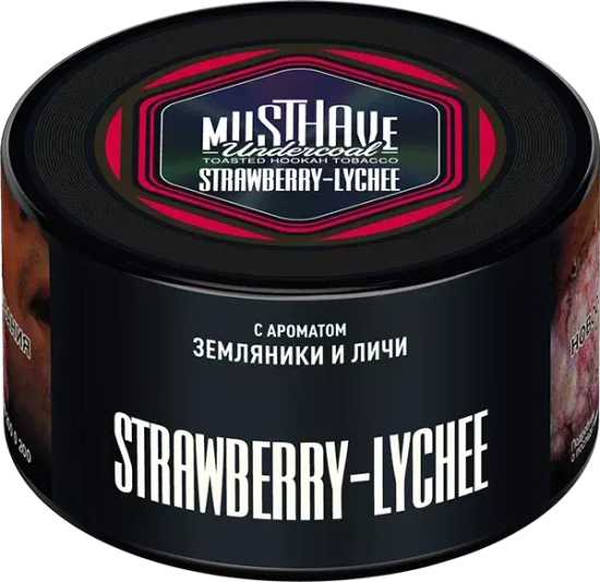 Табак для кальяна Must Have Undercoal 25г Strawberry Lychee (Земляника Личи)