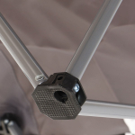 Стул-кресло 52х52х85 см, серый, с подстаканником, 100 кг, Green Days