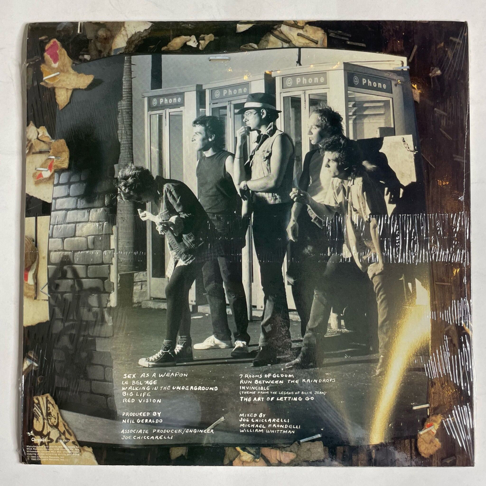 Винтажная виниловая пластинка LP Pat Benatar Seven The Hard Way (Canada 1985)