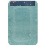 Коврик для ванной, 0.5х0.8 м, ПЭ, голуб, Альпака, Y11-1