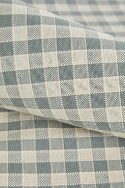 ZARA HOME ХЛОПКОВАЯ СКАТЕРТЬ В КЛЕТКУ,  СИНИЙ/ЗЕЛЕНЫЙ