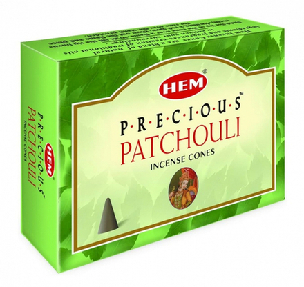 HEM Precious Patchouli Cones Благовоние конусы Пачули 10шт