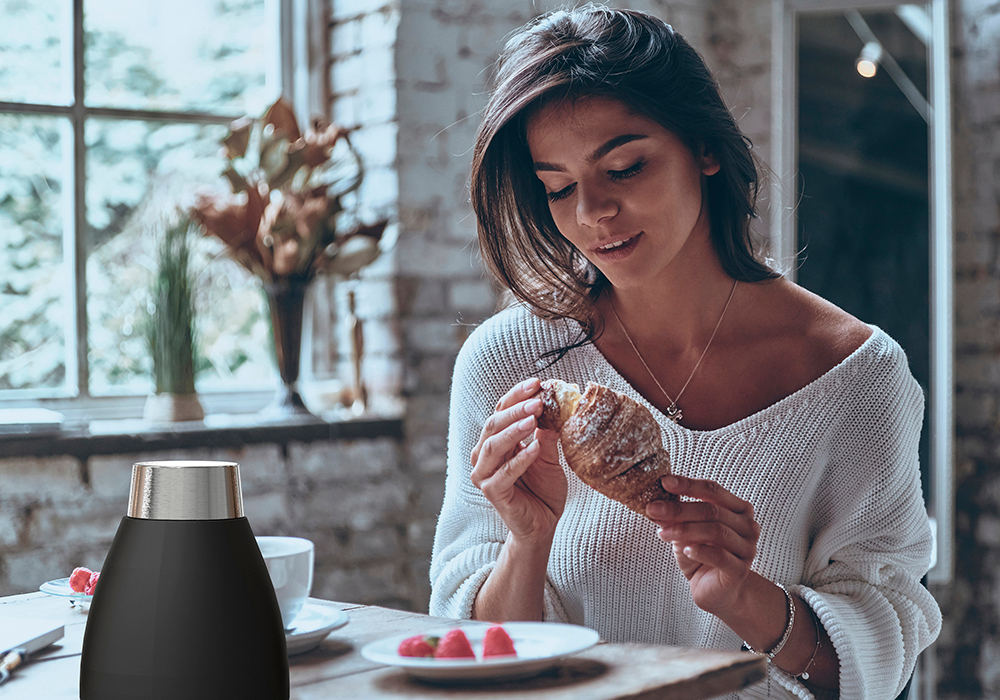 Кофеварка портативная Asobu Pour Over (1 литр), черная