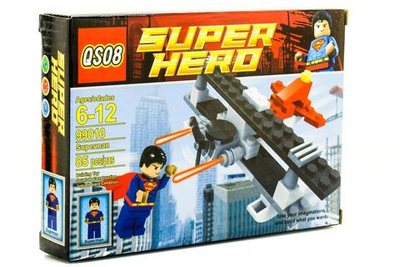 Констр. блочный Супергерой 85эл., коробка 99010