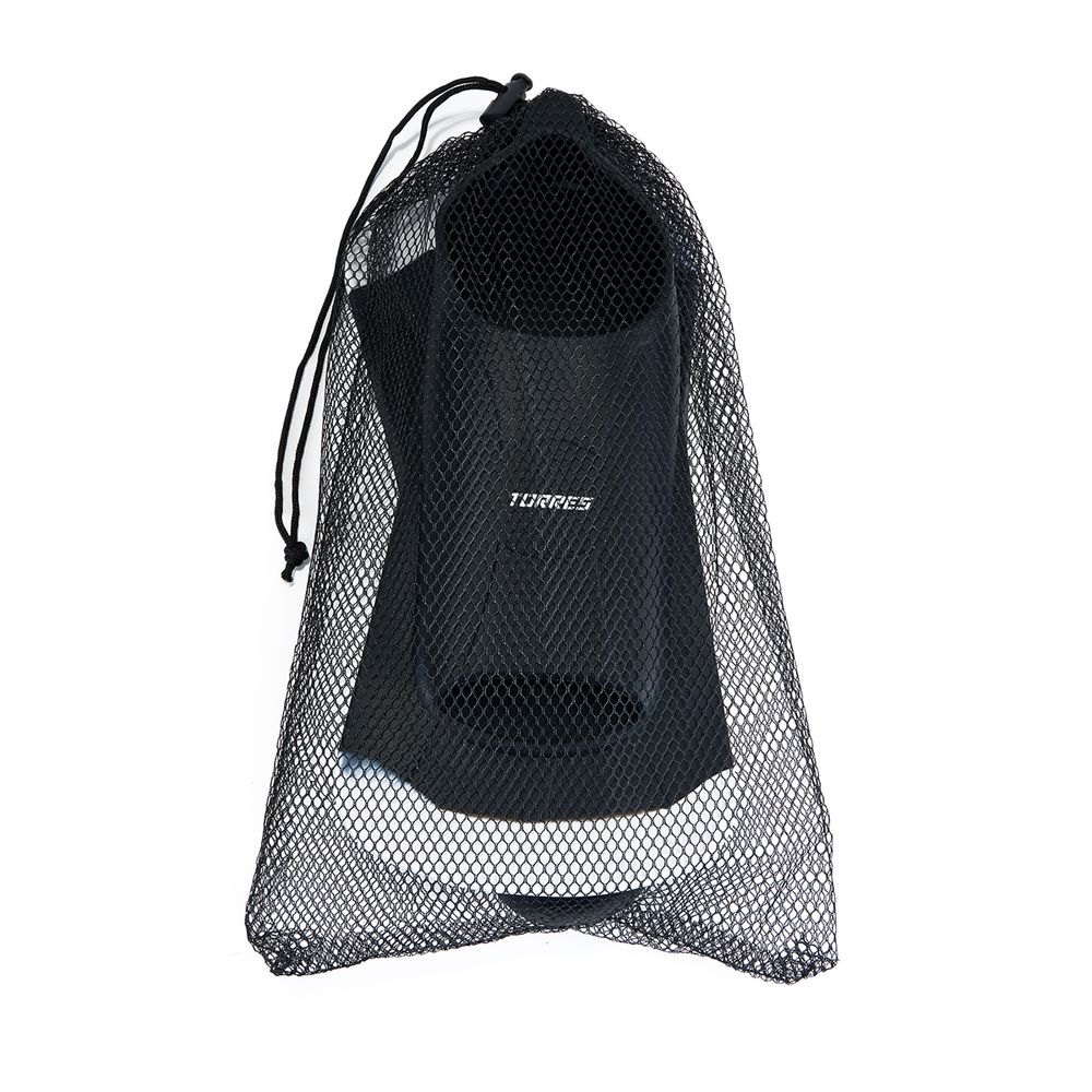 Ласты для бассейна TORRES F02, SWF022401BK, р.EU 34-36 (XXS), черно-серый