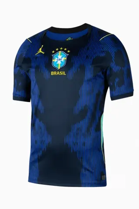 Футболка Nike Brazil x Jordan 2026 Away Stadium - темно-синий