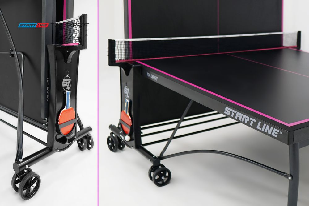 Стол теннисный Top Expert Black