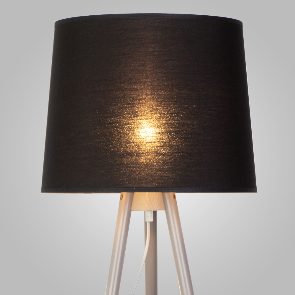 Торшер на треноге черный 1091 lozano