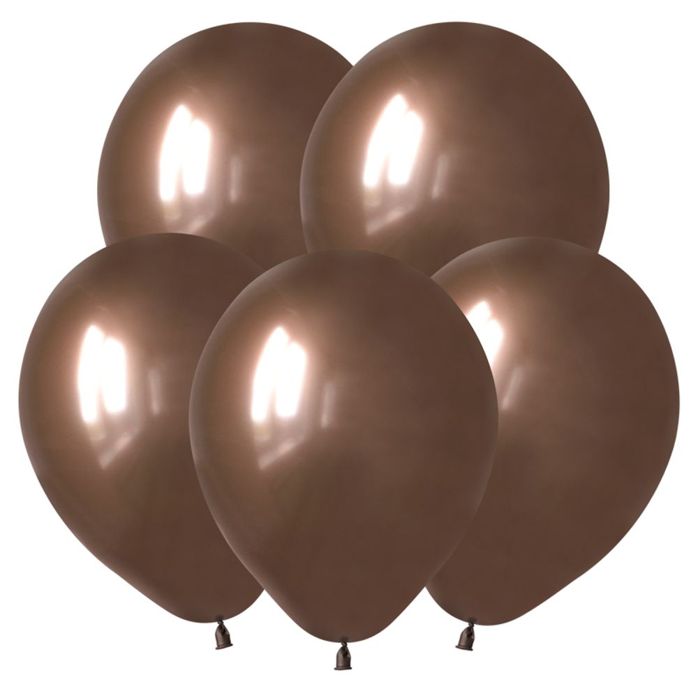 Шар 12&quot; хром Шоколад, (Зеркальные шары) / Mirror Chocolate ВС