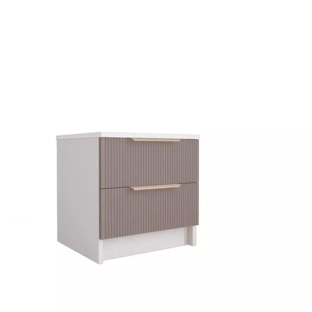 Тумба «Лавис» ТД 400.1 (белый/белый софт), ЛДСП\МДФ, ДСВ Мебель