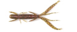 Виброхвосты съедобные искусственные LJ Pro Series HOGY SHRIMP 2,2in (05.60)/PA03 10шт.