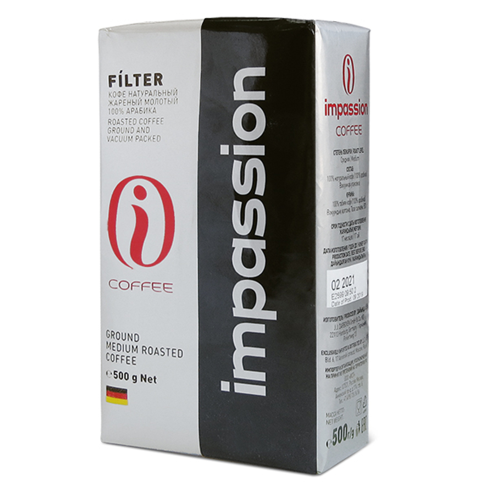 Кофе молотый Impassion Filter, 500 гр