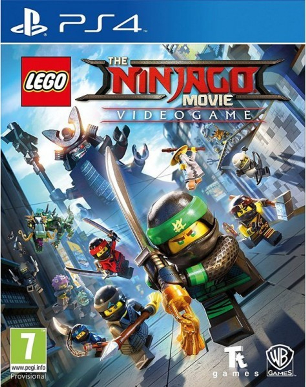 LEGO: Ninjago Movie: Videogame (Ниндзяго Фильм) (диск для PS4, интерфейс и субтитры на русском языке)