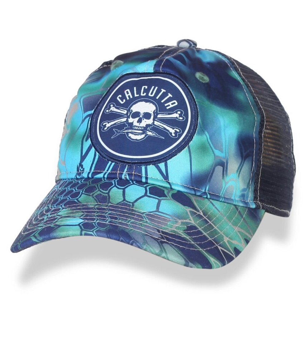 Сетчатая летняя бейсболка Calcutta в камуфляже Camo Kryptek