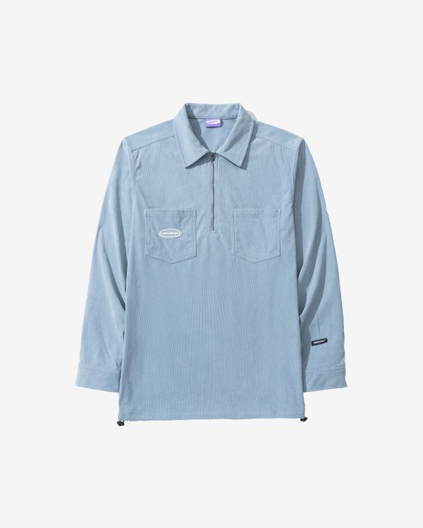 Рубашка Velvet Пыльно-Голубая - фото 1