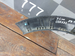 Накладка крыла заднего левого Kia Rio 4 X-Line 17-нв Б/У Оригинал 87743H0500