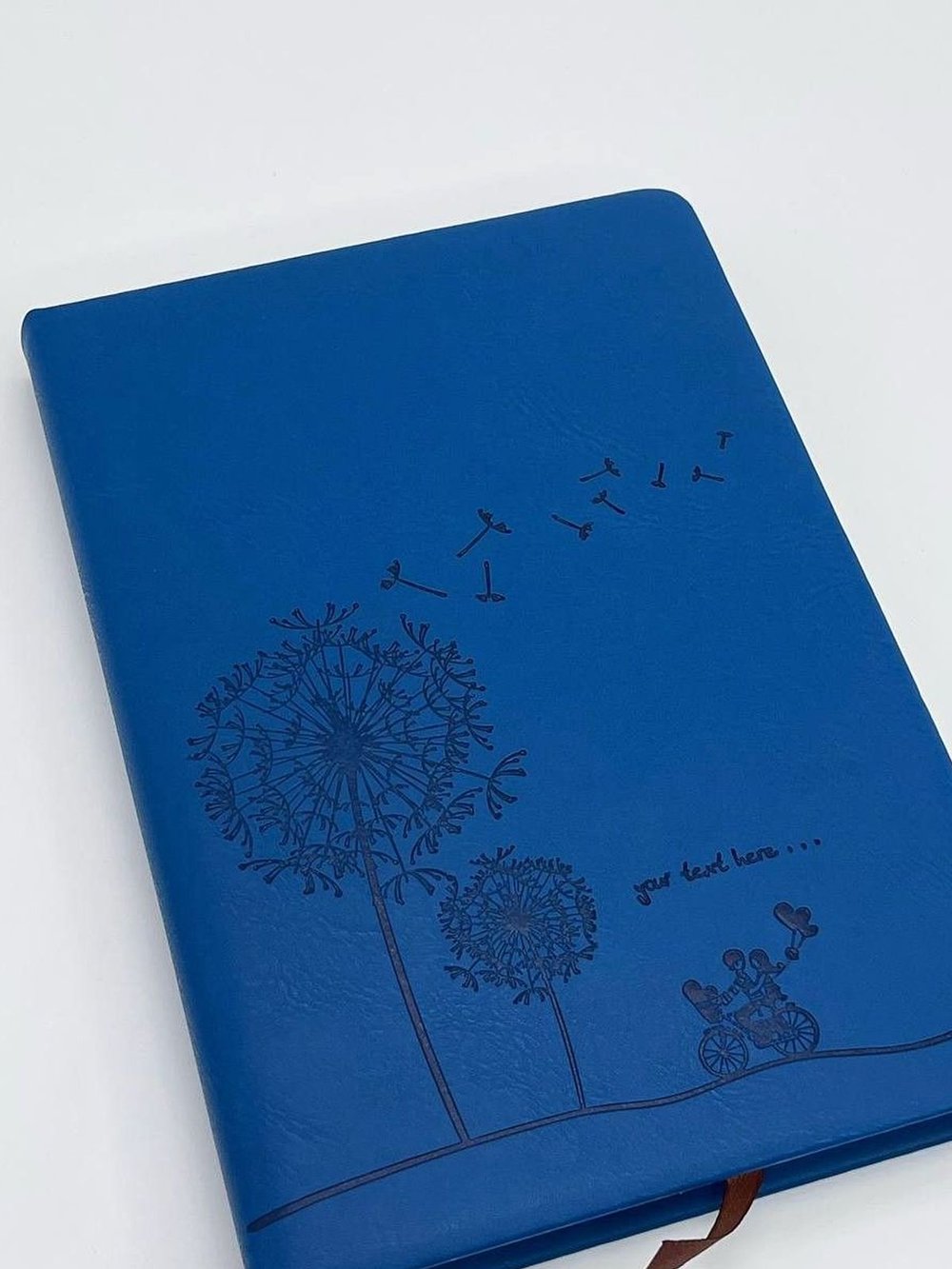 Блокнот 144 л А5 линейка одуванчик синий (8344-7)