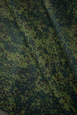 Ткань бязь плательная, рис. "Камуфляж пиксель", ширина 150 см, арт. 271