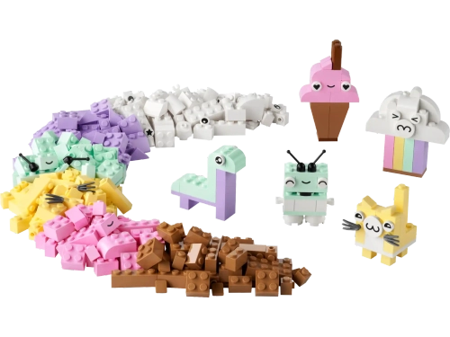 Конструктор LEGO Classic 11028 Творческое веселье постельных тонов