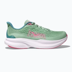Женские Кроссовки для бега HOKA Mach 6 jadeite/alpine blue