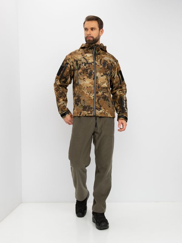 Куртка демисезонная Камелот ткань Softshell цвет Питон