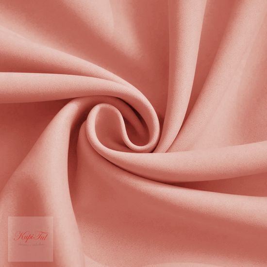 XL-Комплект штор блэкаут (розовый) и вуаль (белый)