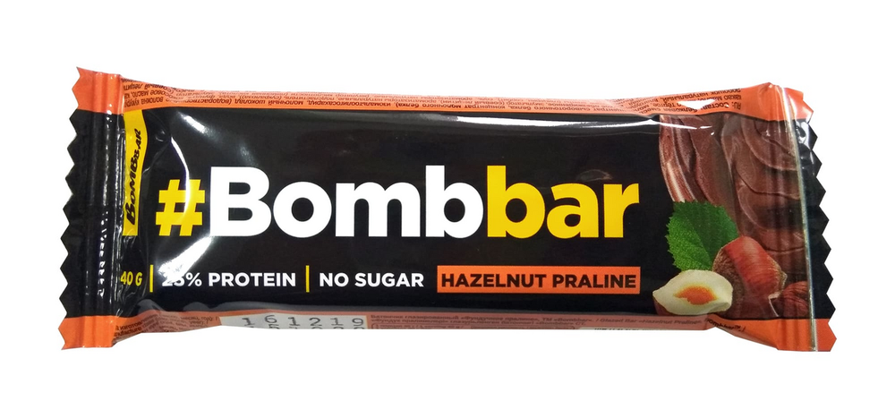 BOMBBAR батончик вафельный шоколадно-ореховой пастой со вкусом тирамису 32г