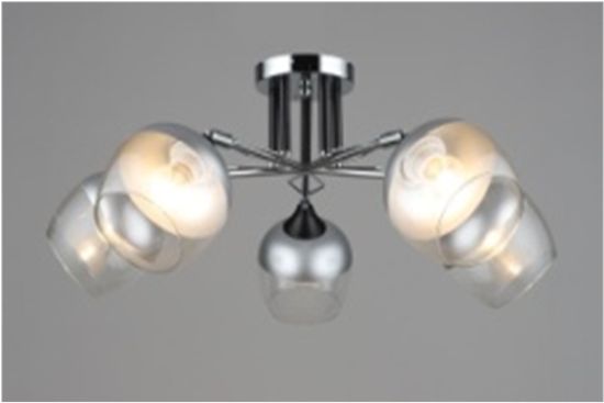 3787/5 CH+BK (2) Люстра (RL)