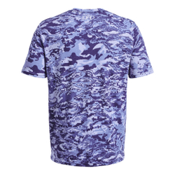 Мужское теннисное поло Under Armour ABC Camo T-Shirt Men - Dark Blue, Blue