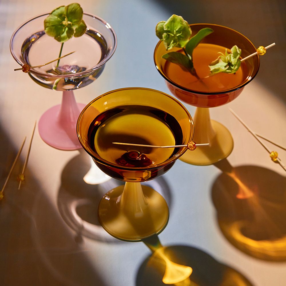 Креманка Delicia, 200 мл, янтарная