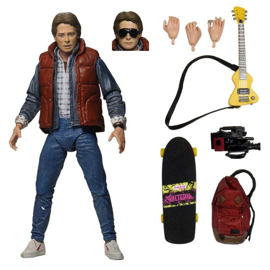 Фигурка NECA Back To The Future Figure Ultimate Marty McFly / Фигурка Нека по мотивам фильма Назад в будущее, Марти Макфлай