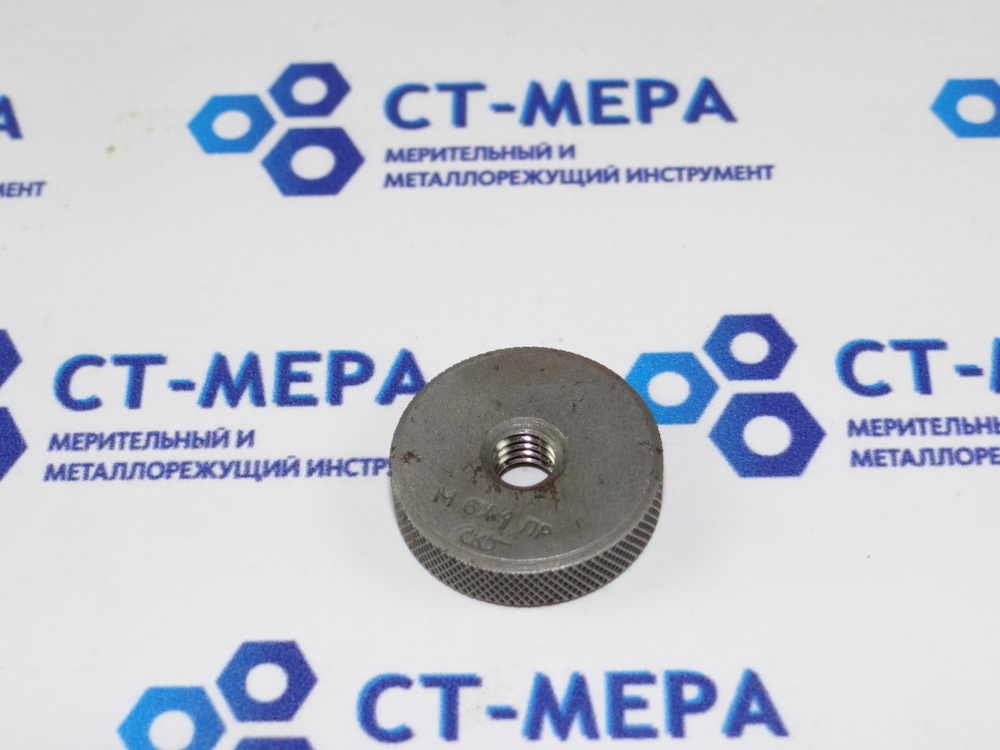Калибр-кольцо М6 ПР (без квалитета)