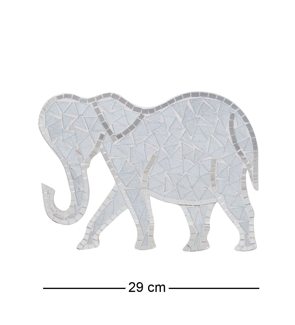 Decor and Gift 48-007-02 Панно «Слон» набор из семи (мозаика, о.Бали)
